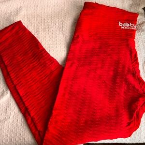 Booty by Brabants - Flamenco Red Long Legging - One Size